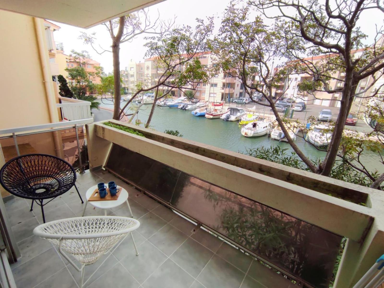 Superbe T2 au calme avec balcon sur la marina - 10 Apartment Canet-en-Roussillon Cameră foto